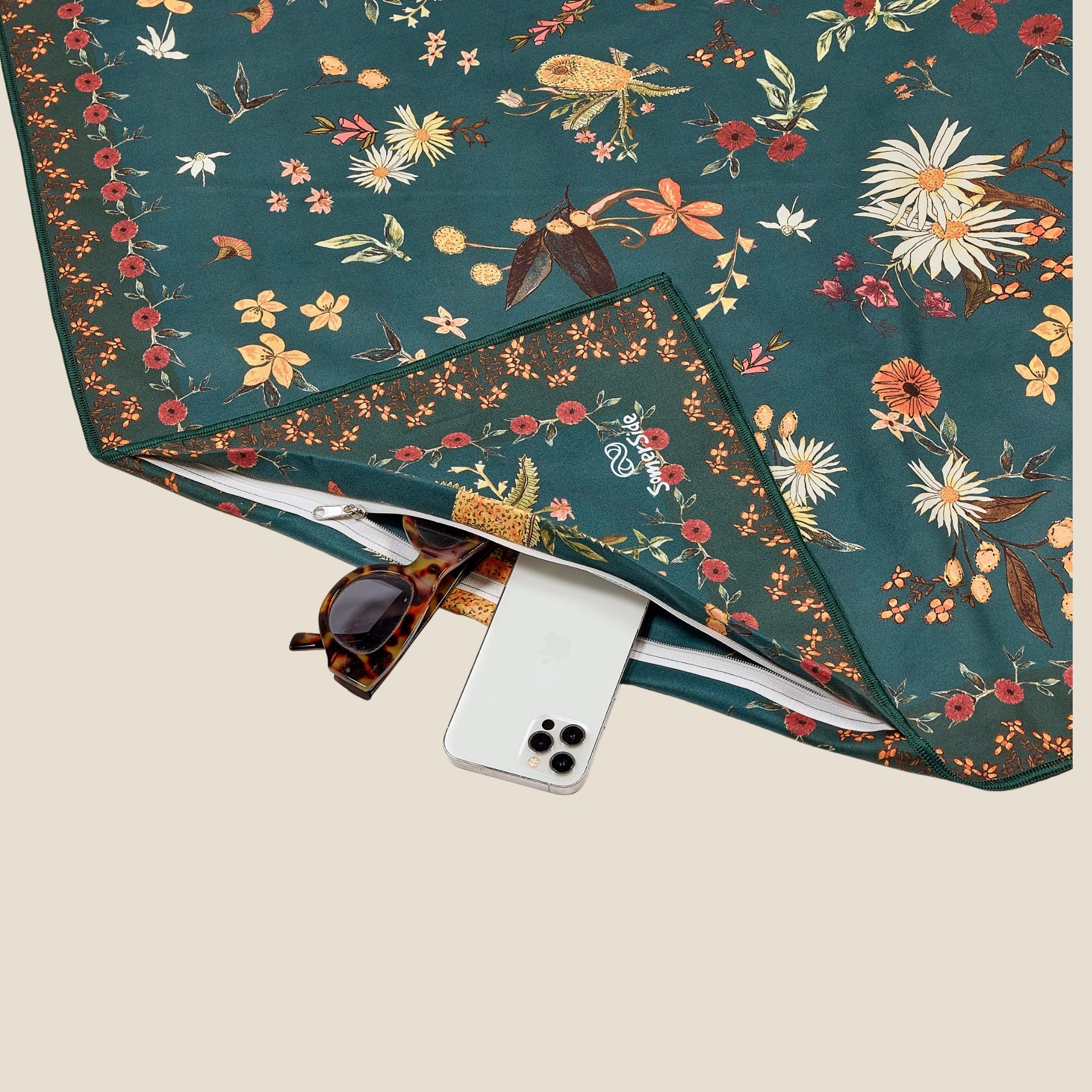 XL Native Botanical - Sand Free Beach Towel
