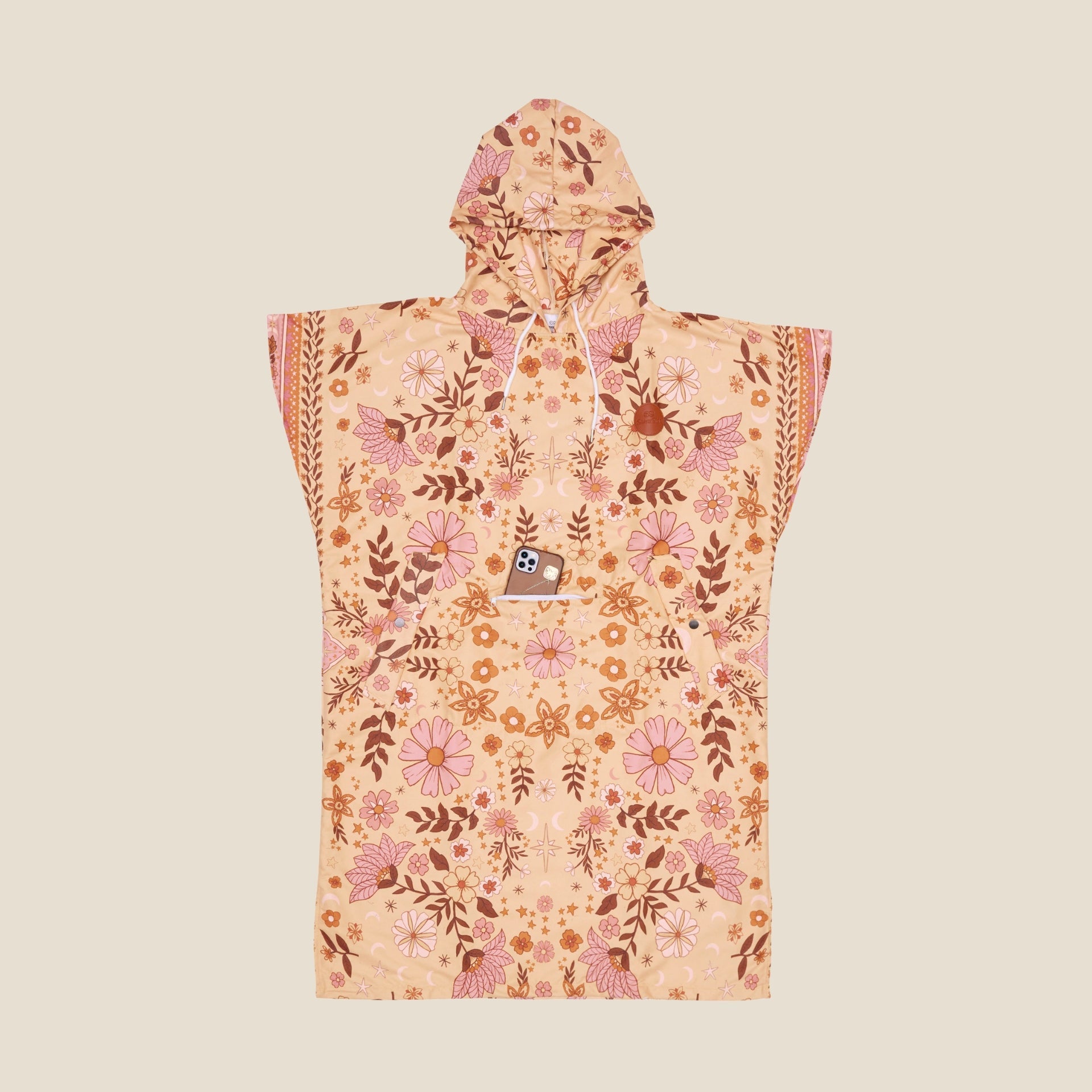 Boho Sun Changing Towel Poncho