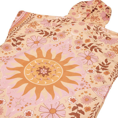 Boho Sun Changing Towel Poncho