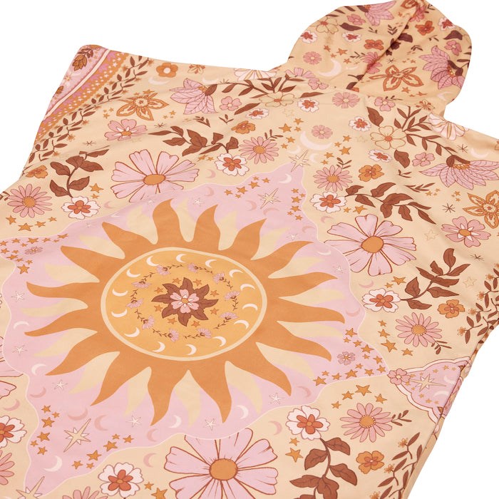 Boho Sun Changing Towel Poncho
