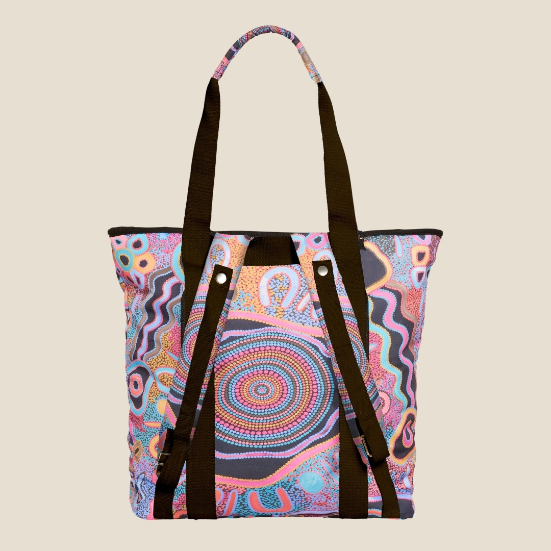 Camping Under The Moonlight Beach Bag