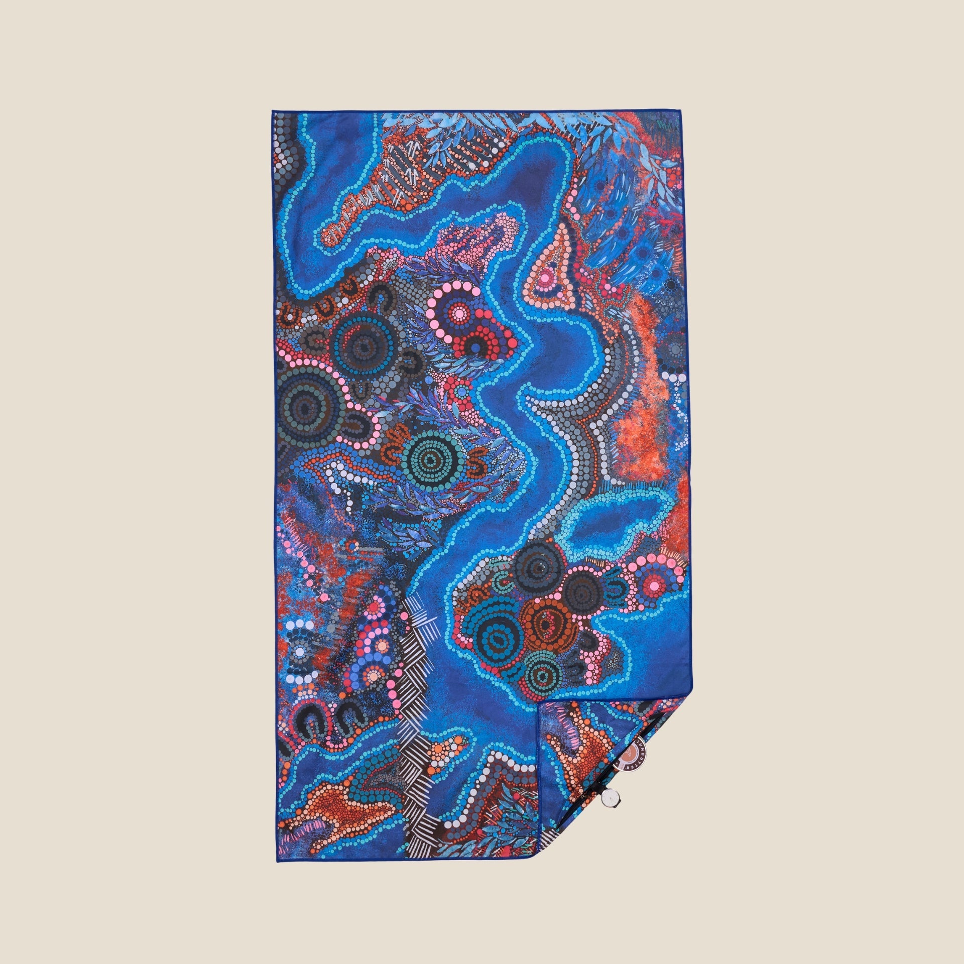 Bunjil Over Wurundjeri - Sand Free Beach Towel (INDENT ONLY)