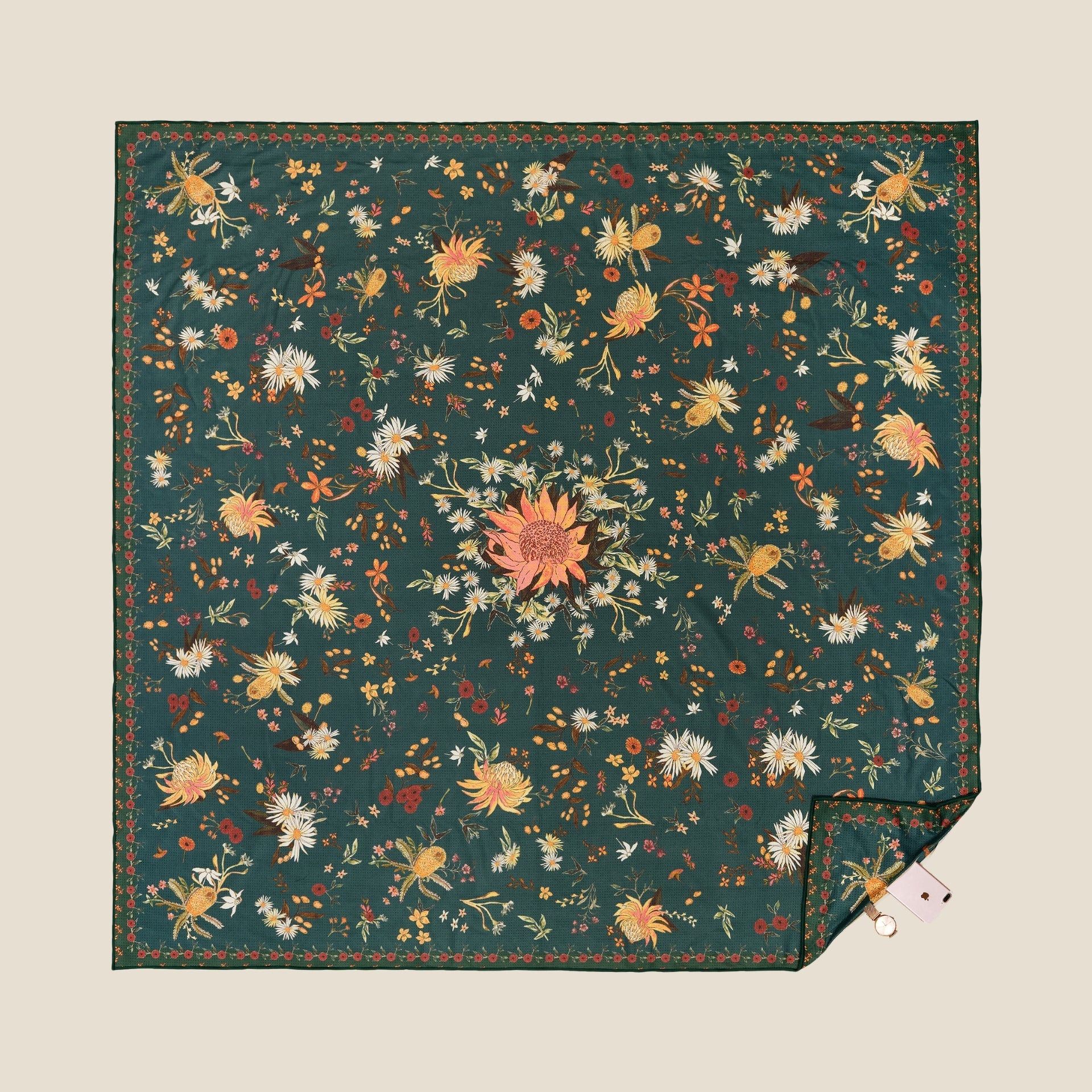 XL Native Botanical - Sand Free Beach Towel
