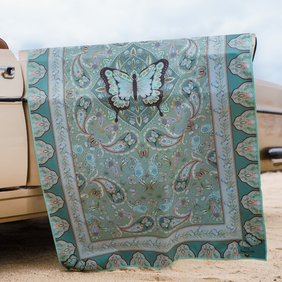 Butterfly Effect Beach Towel Beach Towels SomerSide